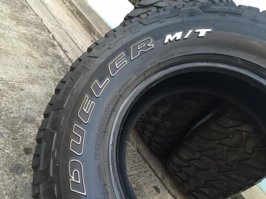 ยางBridgestone M/T 265/75/16 สภาพใหม่ ใช้น้อย 4เส้น