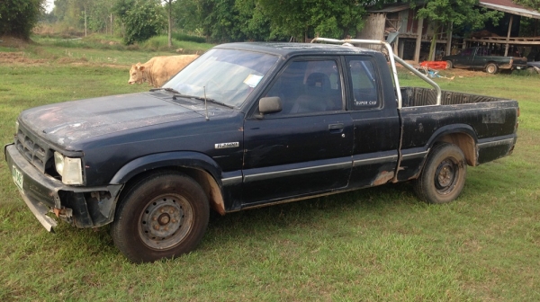 ลดสุดๆ 58000บาท Mazda 2500 cab มังกรดำ 90แรงม้า สภาพเดิมเครื่องแห้งแรงๆ