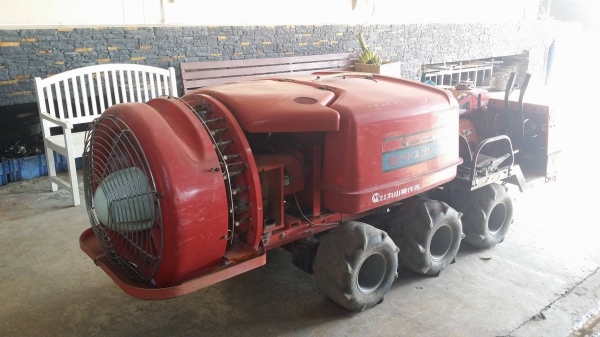 รถพ่นยาแอร์บัส‬ MARUYAMA รุ่น SSA-B503M เก่าญี่ปุ่น สภาพสวย รถพร้อมใช้งาน ขนาดถังบรรจุน้ำ 500 ลิตร