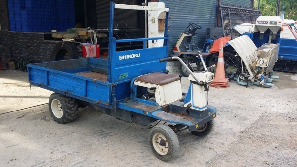 รถบรรทุกพืชผลการเกษตร SHIKOKU รุ่น SE410 เก่าญี่ปุ่น สภาพสวยพร้อมใช้งาน บรรทุกน้ำหนักได้ถึง 500 Kg.