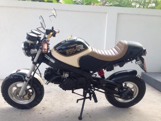 Stallion Solo 125cc Mini Restro รถ5เดือนสภาพใหม่ป้ายแดงไร้ริ้วรอย สวย