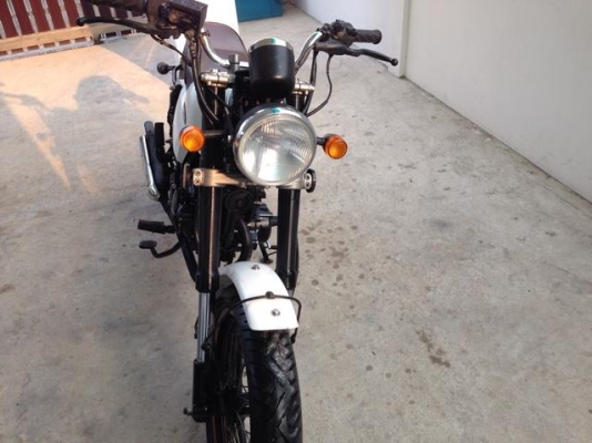 Stallion Centaur 150cc สีขาว รถ 6 เดือนสภาพใหม่ป้ายแดง สวย