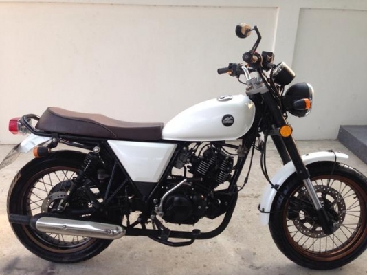 Stallion Centaur 150cc สีขาว รถ 6 เดือนสภาพใหม่ป้ายแดง สวย