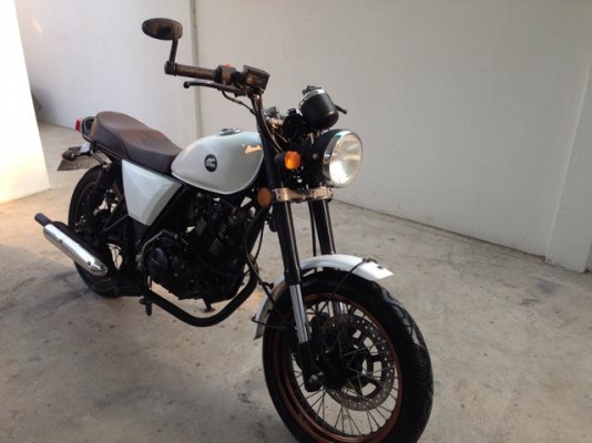 Stallion Centaur 150cc สีขาว รถ 6 เดือนสภาพใหม่ป้ายแดง สวย