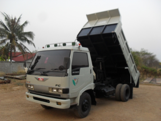 HINO FC2W 120 แรง ดั๊ม SAMMITหัวเดิมๆ กระจกไฟฟ้า แอร์ พวงมาลัยเพาเวอร์ มือหนึ่งออกห้างครับ