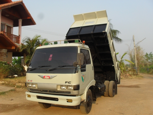 HINO FC2W 120 แรง ดั๊ม SAMMITหัวเดิมๆ กระจกไฟฟ้า แอร์ พวงมาลัยเพาเวอร์ มือหนึ่งออกห้างครับ