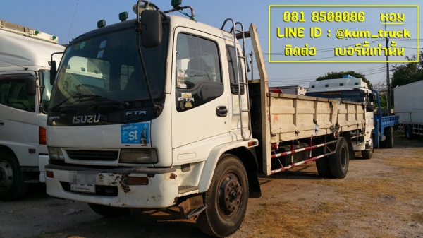 Isuzu Deca ปี 47 กระบะเหล็ก ยาว 6.6เมตร ติดต่อ 081-8508086 หอม
