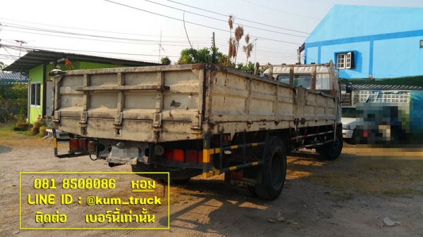 Isuzu Deca ปี 47 กระบะเหล็ก ยาว 6.6เมตร ติดต่อ 081-8508086 หอม