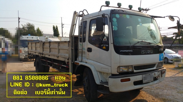 Isuzu Deca ปี 47 กระบะเหล็ก ยาว 6.6เมตร ติดต่อ 081-8508086 หอม