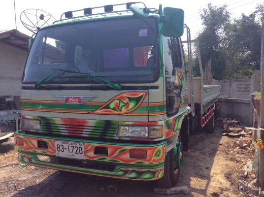 HINO ไฮเทค เครื่อง 210 แรงยาว 7 .20 ม. พร้อมเคน 3 ตัน กระบะต่อใหม่ เครื่องดี ครัทซีสวย รถสวยพร้อมใช้งาน ขาย 760,000 บาท ศุภากร 081-1903107 , 081-4252943