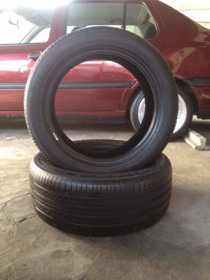 ขายยาง มิชลิน MICHELIN 225 50 17 ปี13 ดอกหนา90\% สภาพสวยไม่บวมไม่มีแตกลายงา ไม่มีปะ 1คู่ ราคา2300บาท รับประกันยางทุกเส้นยินดีคืนเงิน โทร0924462525โส กทม