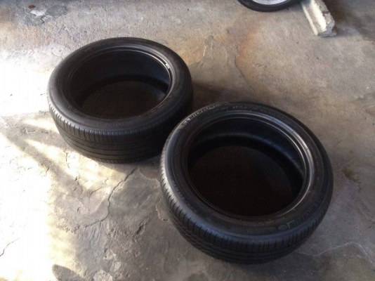 ขายยาง มิชลิน MICHELIN 225 50 17 ปี13 ดอกหนา90\% สภาพสวยไม่บวมไม่มีแตกลายงา ไม่มีปะ 1คู่ ราคา2300บาท รับประกันยางทุกเส้นยินดีคืนเงิน โทร0924462525โส กทม