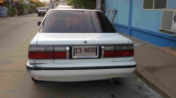 โตโยต้า (โดเรม่อน) เครื่อง4-A เครื่องหัวฉีดดีมาก ช่วงล่างดีแอร์เย็น วิทยุ  DVD MP3  กระจกไฟฟ้า พวงมาลัยเพาเวอร์ เซ็นทรัลล๊อก ดิสเบรค 4 ล้อ แก๊ส-น้ำมัน  (ทะเบียนแท้เดิม)