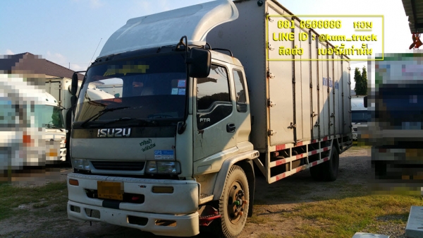 IZUSU Deca Euro1 ปี39 6ล้อ ตู้สิบบานยาว7.2เมตร
