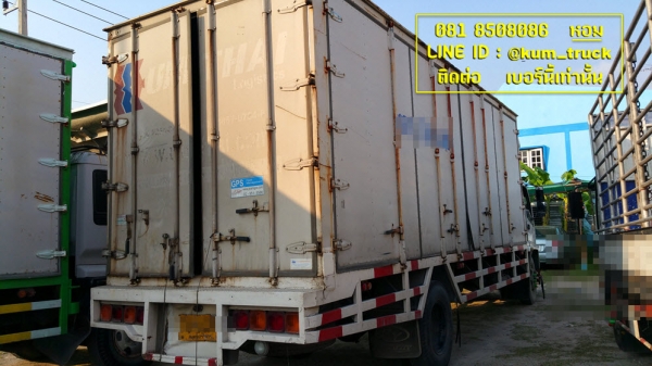 IZUSU Deca Euro1 ปี39 6ล้อ ตู้สิบบานยาว7.2เมตร