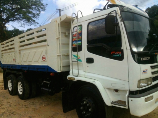 รถอีซูซุ 10 ล้อดั้ม FVZ เปลื่ยนเครื่อง 230 แรงม้า. ปี 39.     สนใจติดต่อ  081 - 6079515