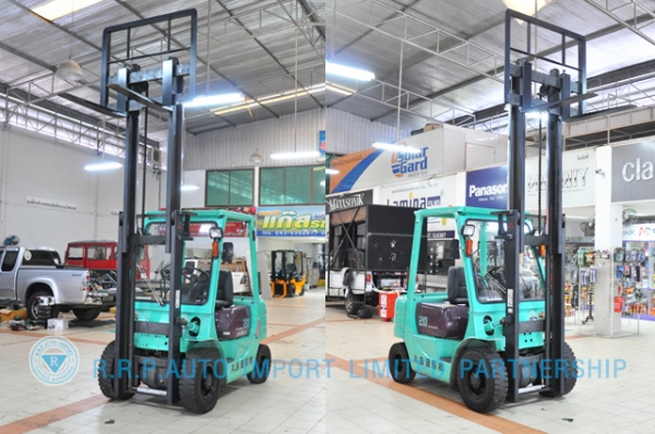 ขายรถโฟล์คลิฟท์มือสอง MITSUBISHI รุ่น FG20-03225  ราคา 175,000 บาท นำเข้าจากประเทศญี่ปุ่น 100\% ไม่เคยใช้งานในประเทศไทย