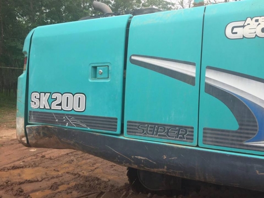 รถขุด SK200-8 YN12 ทำงาน 8760 ชม. เล่มทะเบียนพร้อม