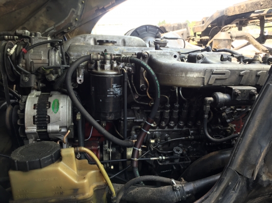 แสงฟ้าเต๊นท์รถ//ขายรถพ่วงเปอร์เฟียร์2คานหน้า เครื่อง P11C-320แรง ดั้มแม่ลูกกระบะมิเนียม  ลูกดั้ม3คาน