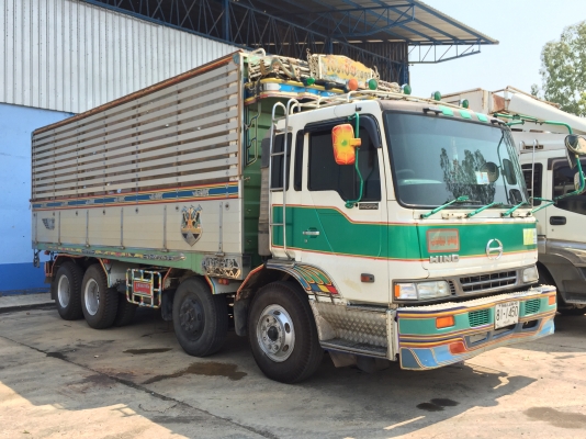 แสงฟ้าเต๊นท์รถ//ขายรถพ่วงเปอร์เฟียร์2คานหน้า เครื่อง P11C-320แรง ดั้มแม่ลูกกระบะมิเนียม  ลูกดั้ม3คาน