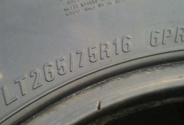 ขาย ยาง Mud 265/75/16