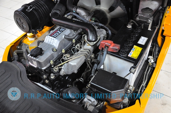 ขายรถโฟล์คลิฟท์มือสอง TOYOTA รุ่น7FD15-13445 ราคา 285,000 บาท นำเข้าจากประเทศญี่ปุ่น 100\% ไม่เคยใช้งานในไทย