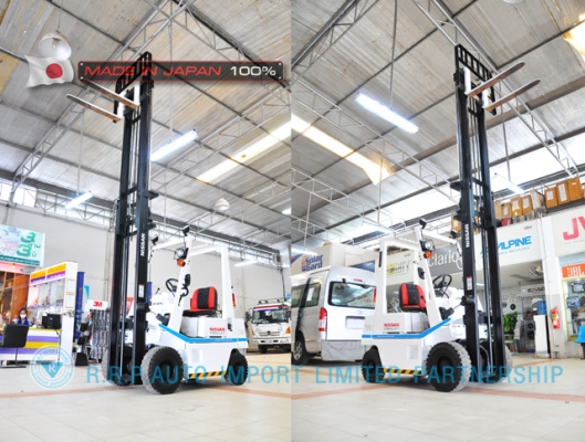 ขายรถโฟล์คลิฟท์มือสอง NISSAN รุ่น H01-004203 ราคา155,000 บาทนำเข้าจากประเทศญี่ปุ่น 100\% ไม่เคยใช้งานในประเทศไทย