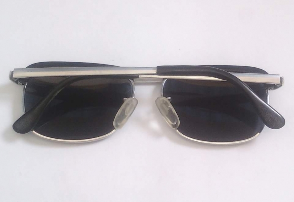 แว่นตาทรงวินเทลเก่าแท้ญี่ปุ่น ยุค1980 มีคิ้วสภาพสวยครับ