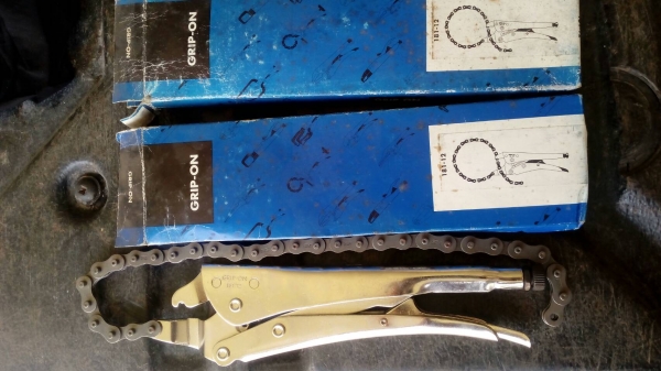 ขายคีมล็อกโซ่ Grip-on made in usa.งานรุ่นเก่าเก็บ