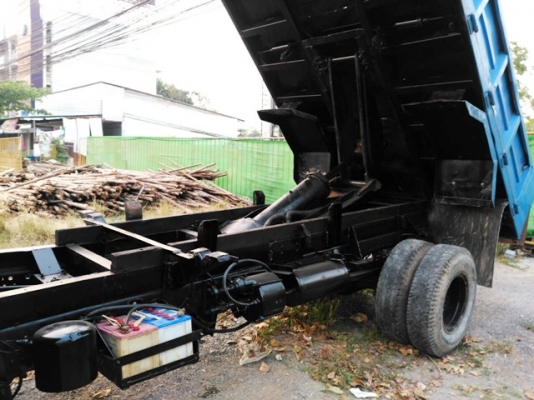 ขายรถดั้มหกล้ออีซู NPR -เครื่อง 4BE1- 110แรงม้า ดั้มยิงหลังFหน้า Fหลัง รถปี2545