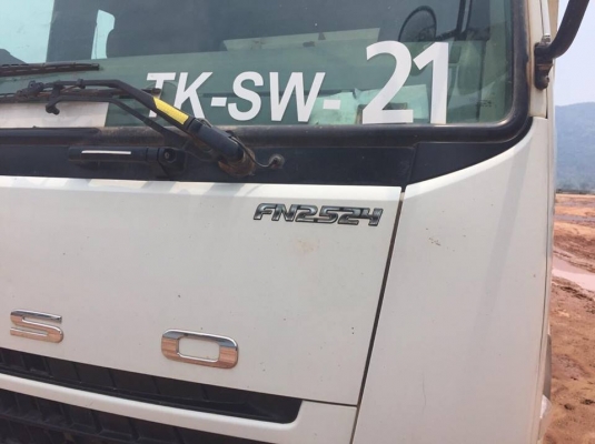 10 ล้อดั้ม MITSUBICHI MMJFN62M ฟูโซ่ ปี 2557 ไมล์ มีระบบลากพ่วง