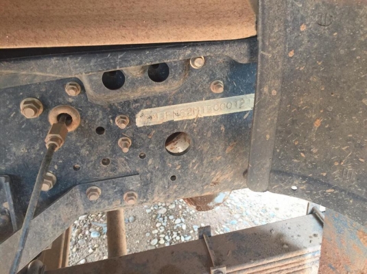 10 ล้อดั้ม MITSUBICHI MMJFN62M ฟูโซ่ ปี 2557 ไมล์ มีระบบลากพ่วง