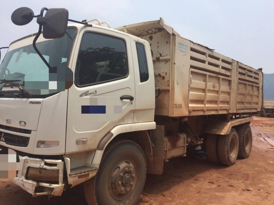 10 ล้อดั้ม MITSUBICHI MMJFN62M ฟูโซ่ ปี 2557 ไมล์ มีระบบลากพ่วง