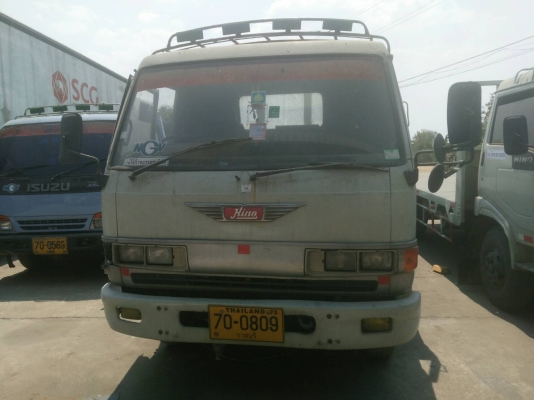 คันที่2 ** ราคา 275,000 **HINO FC 120แรงม้า ปี39ซุปเปอร์เสี่ย กระบะพิ้นเรียบ ติดก๊าซ NGV ประหยัดพร้อมใช้(แถมปั้มโซล่า)