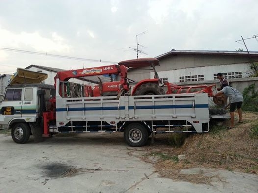 คูโบต้า L4708 4 WD พร้อมใบมีดตราช้าง ขายตามสภาพ เครื่องดี เกียร์ดี ไฮโดรลิกดี