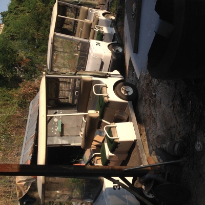 รถกอล์ฟไฟฟ้าฮิตาซิ 2 คัน80000