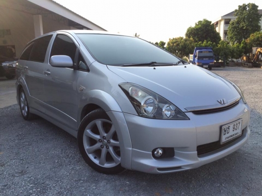 ขาย toyota wish สีบรอนซ์ ปี04 แก๊ส หัวฉีด โดนัท