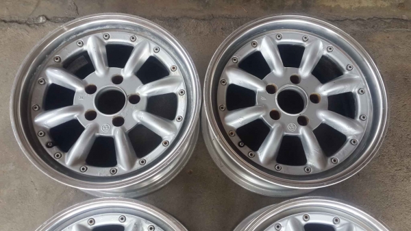 ล้อมิเนียม 2 ชิ้น japan ของ Speed Star รุ่น RS-eight ขอบ 16 5 รู 114 สวยๆเบาๆครับ