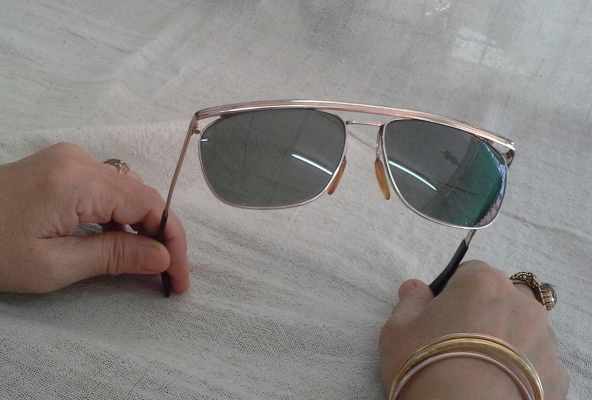 แว่นตาวินเทจโกลด์ฟิลด์  METZLER made in Germany