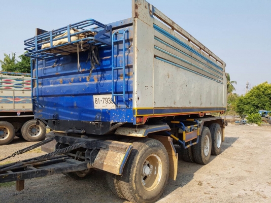 ขายบรรทุกดั้มพ่วง แม่ลูก Isuzu  360 แรง 3เพลายัด