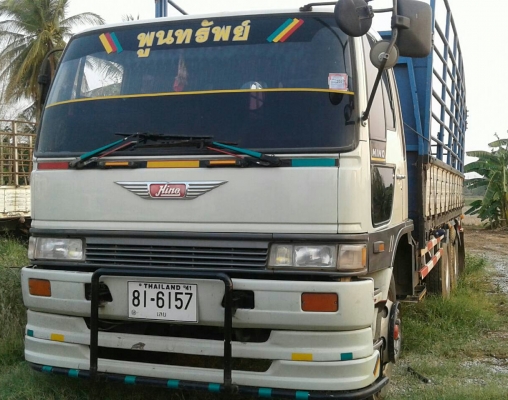 สิบล้อ ฮีโน่  FF3H195ช่วงยาว7.20ม เพาเดียว สภาพดีสวยพร้อมใช้งาน เล่ม ทะเบียนพร้อมโอน