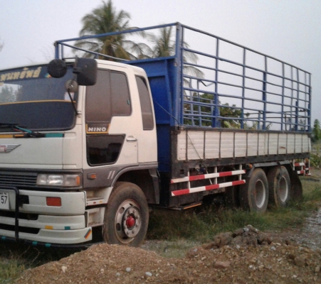 สิบล้อ ฮีโน่  FF3H195ช่วงยาว7.20ม เพาเดียว สภาพดีสวยพร้อมใช้งาน เล่ม ทะเบียนพร้อมโอน