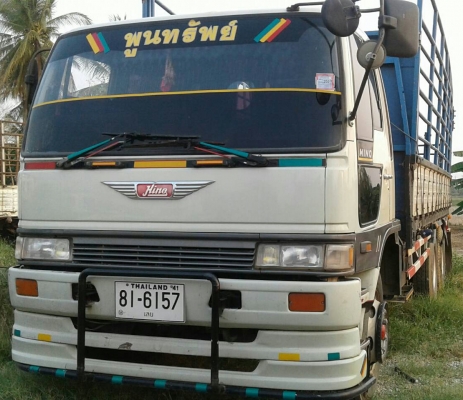 สิบล้อ ฮีโน่  FF3H195ช่วงยาว7.20ม เพาเดียว สภาพดีสวยพร้อมใช้งาน เล่ม ทะเบียนพร้อมโอน