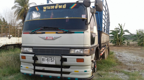 สิบล้อ ฮีโน่  FF3H195ช่วงยาว7.20ม เพาเดียว สภาพดีสวยพร้อมใช้งาน เล่ม ทะเบียนพร้อมโอน