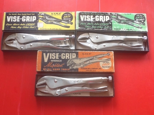 ขายคีมล็อกVISE-GRIP 7wr Made in USA.งานเก่าเก็บ ตัวละ6400บาท