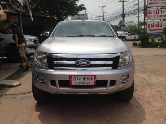 Ford Ranger DBL HI-RACER 2.2 XLT (E) สีเงิน ปี 2013