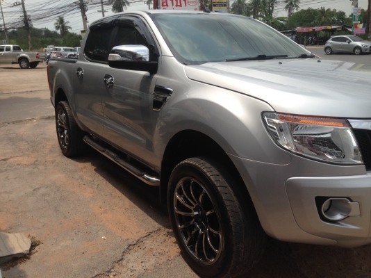Ford Ranger DBL HI-RACER 2.2 XLT (E) สีเงิน ปี 2013