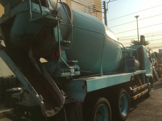 ขายรถโม่ปูน 10 ล้อ ฮีโน่ เมก้า 4.5 คิว รถญี่ปุ่น พร้อมใช้งาน