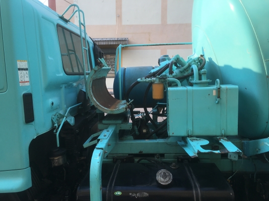 ขายรถโม่ปูน 10 ล้อ ฮีโน่ เมก้า 4.5 คิว รถญี่ปุ่น พร้อมใช้งาน