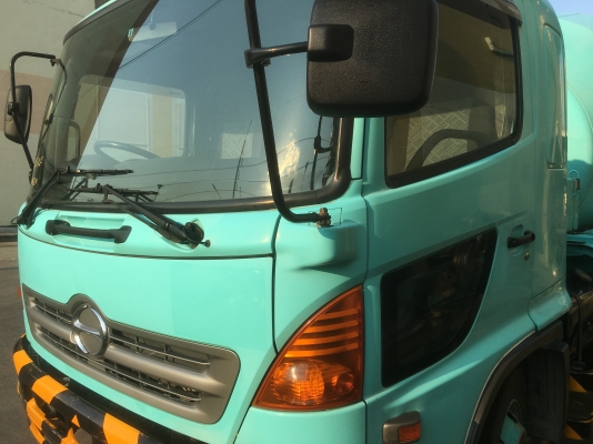 ขายรถโม่ปูน 10 ล้อ ฮีโน่ เมก้า 4.5 คิว รถญี่ปุ่น พร้อมใช้งาน